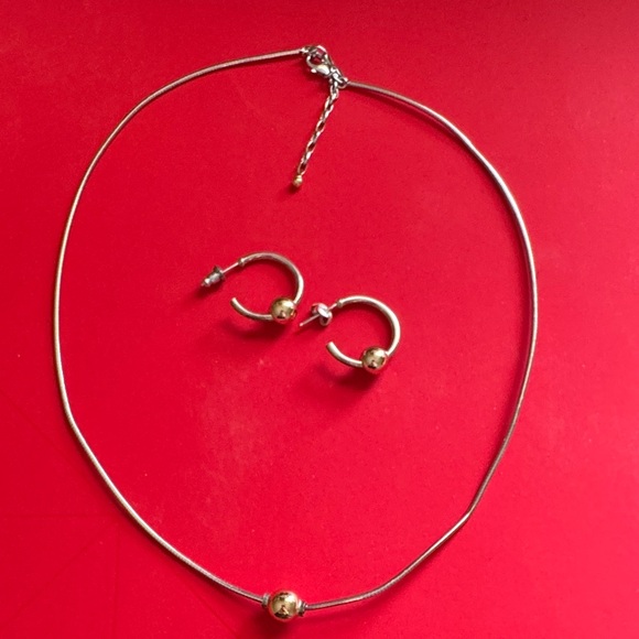 cape cod jewelry Jewelry - Chic Gold and Silver Necklace Set